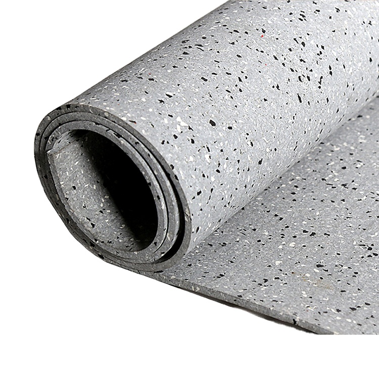 Gym EPDM Colorful Rubber Flooring Waterproof High Density Gym Rubber Floor Roll