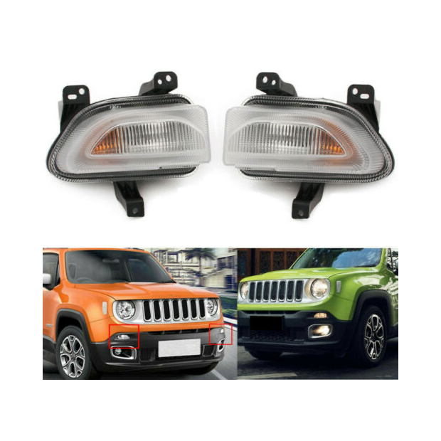 Для Jeep Renegade комплект сигнальных фар для парковки 2015-2021 пара водителей и пассажиров для 68256431AA 68256432AA