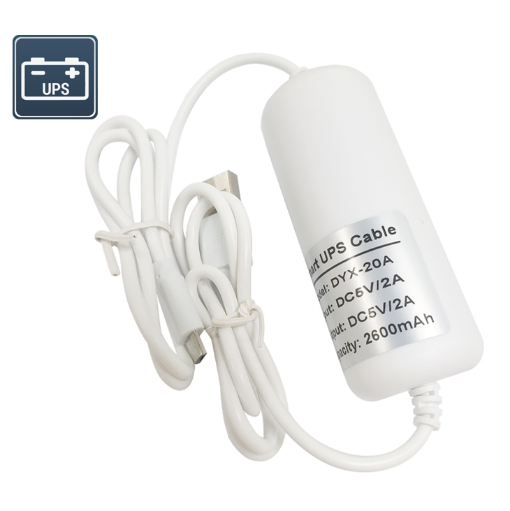 CCTV UPS Rechargable Battery Supply with Surge Protection,Backup Uninterrupted Power Supply for Camera