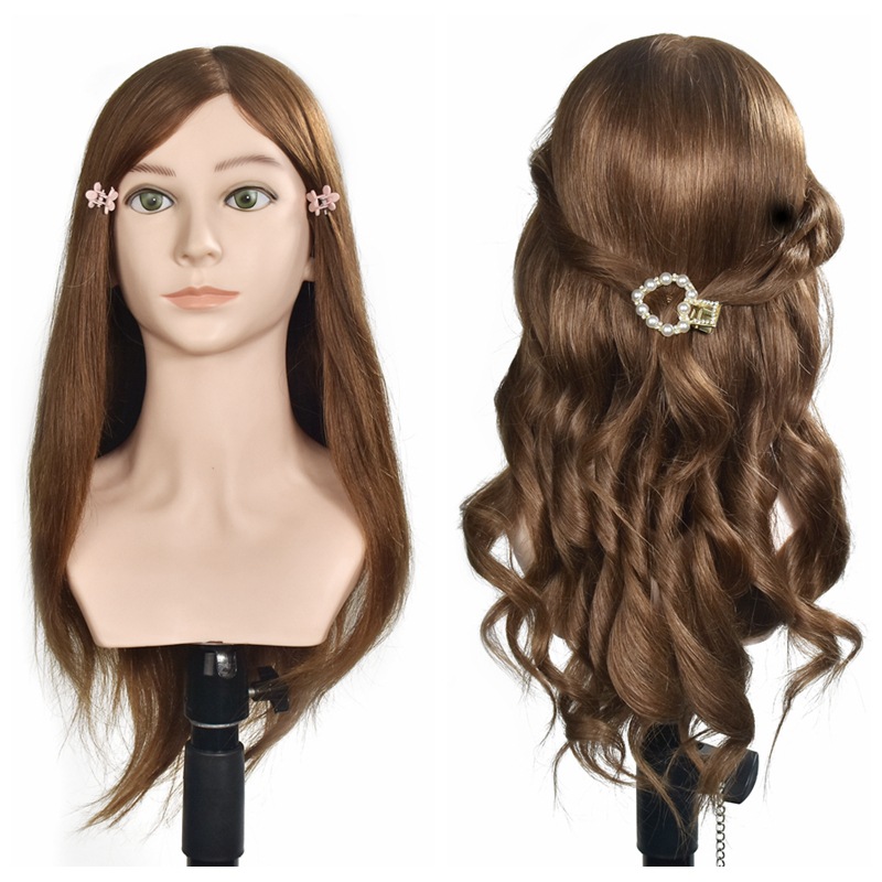 XISHIXIUHAIR, Заводская оптовая цена, 10-24 дюйма, 100% человеческие волосы, женский манекен для тренировок, голова с плечами