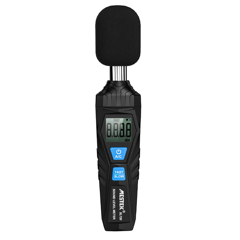 Шумомер Mestek SL720, измеритель уровня шума 30-130 дБ