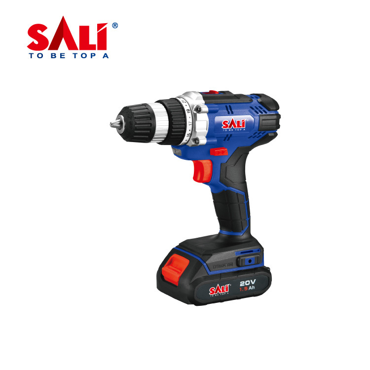 SALI 8220A 20V 1.5Ah 10 мм электроинструменты Аккумуляторная дрель