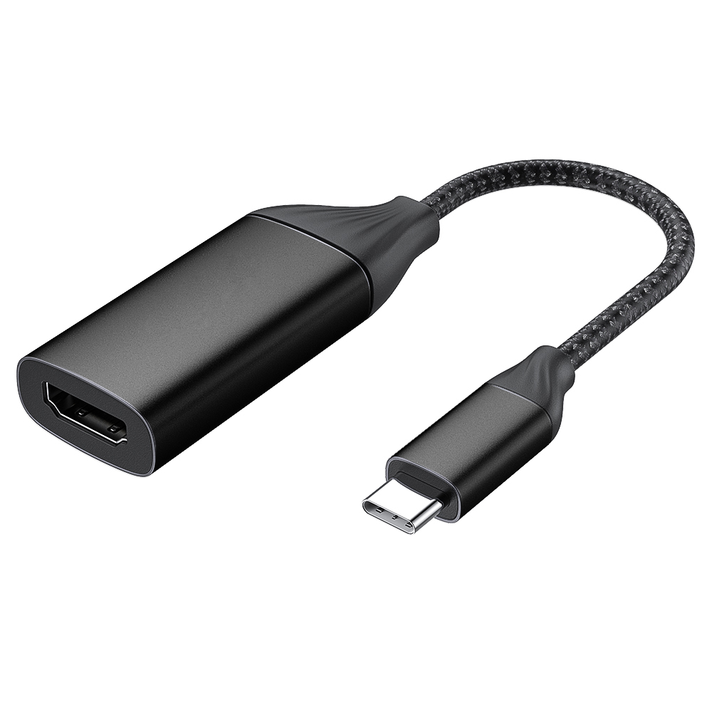 Raycue нейлоновый плетеный кабель USB C до 4 к HD-MI адаптер типа C до HD-MI конвертер