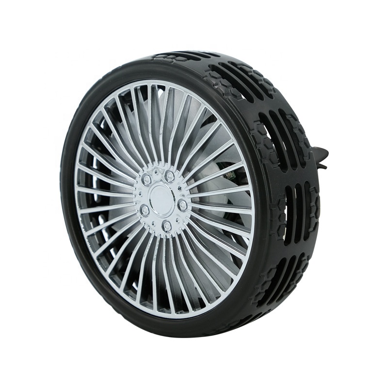 5 Volt DC Car Fan Car USB Wind House Air Outlet Lighting LED Creative Car Interior Supplies