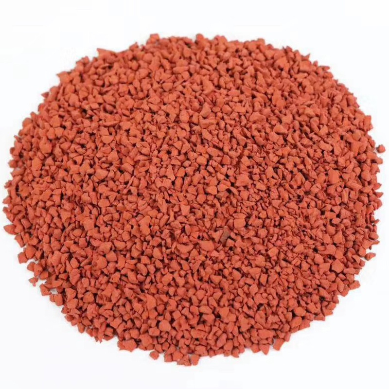 Factory hot sale outdoor playground EPDM Granule Rubber 1-3mm epdm ployurethane Granule Rubber Grumb for running track
