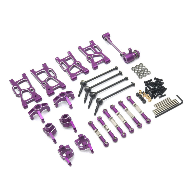 Alloy Upgrade Parts Kit for WL Toys 144010 144001 144001 124017 124016 124018 124019 RC Car