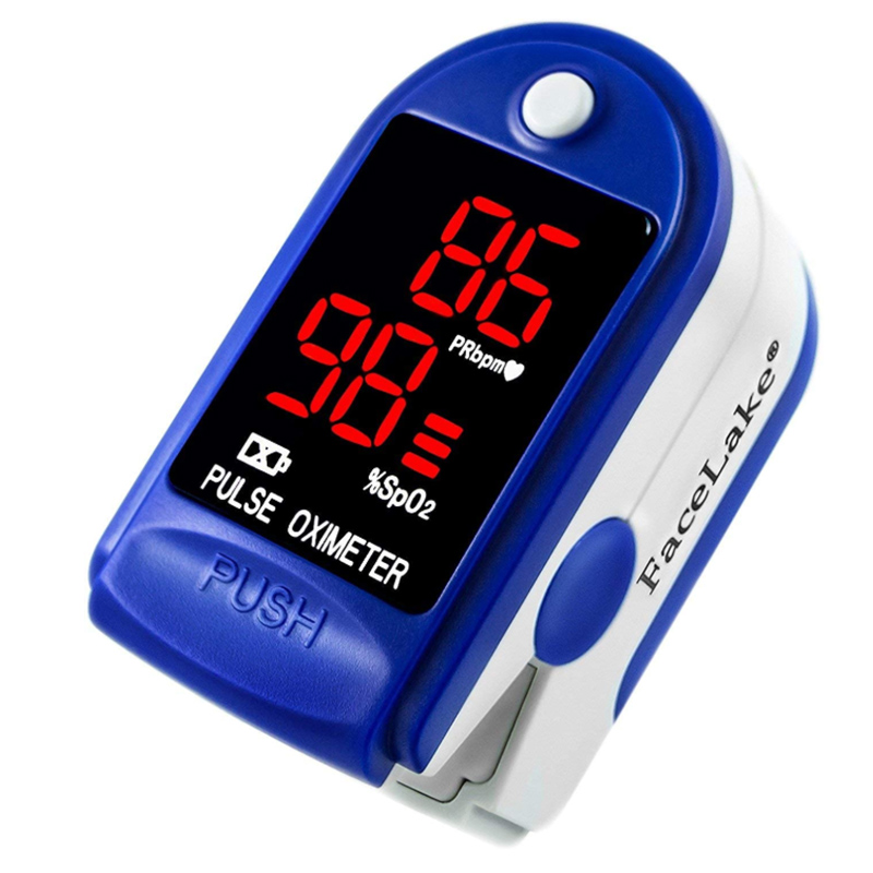 Stock Single Color LED Screen Pulse Oximeters Home Use Blood Oxygen Fingertip Oximeters Pulse Oximeters Factory Price