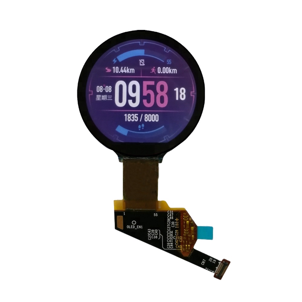 Круглый ЖК-дисплей с сенсорным экраном oled 1,39 дюйма, с разрешением 400*400