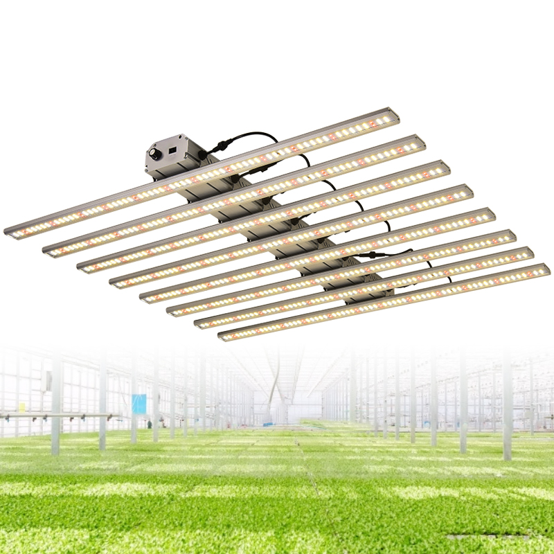 Boya dlc listed waterproof dimmable 480watt 8 12 spider 960w sun systems foshan glasses led grow light bar