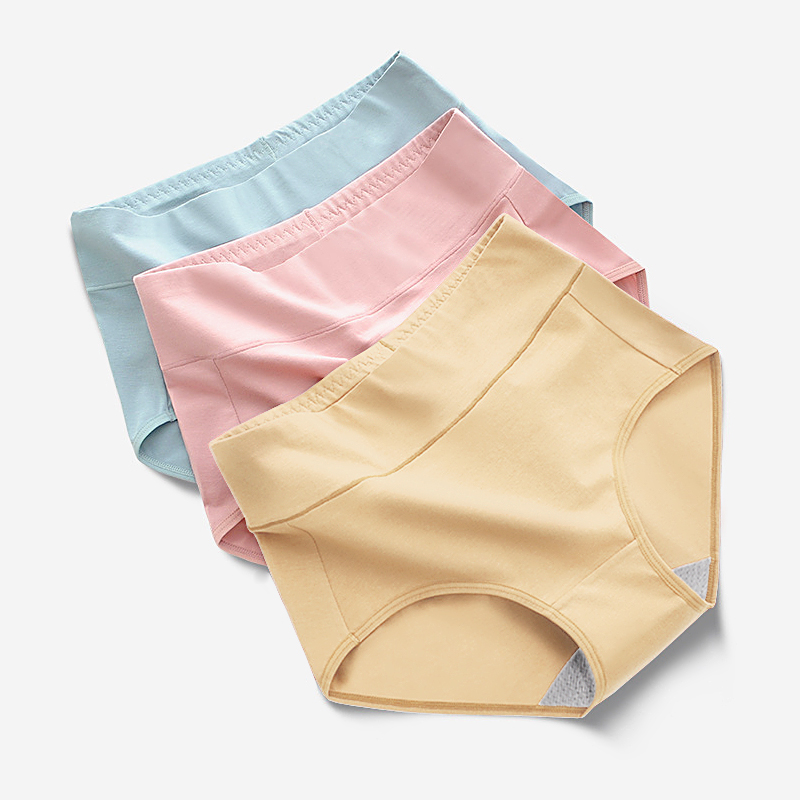 Wholesale Womens Panties slimming Tummy Control Briefs Middle Waist Cotton Underwear