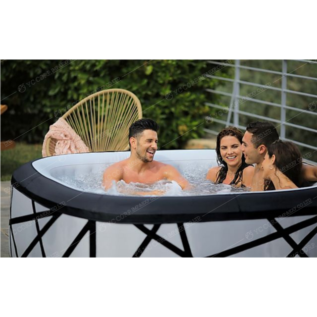 Круглый Надувной Открытый Aufblasbares Gonfiabile спа ванны Jaccuzzi массаж спа ванны