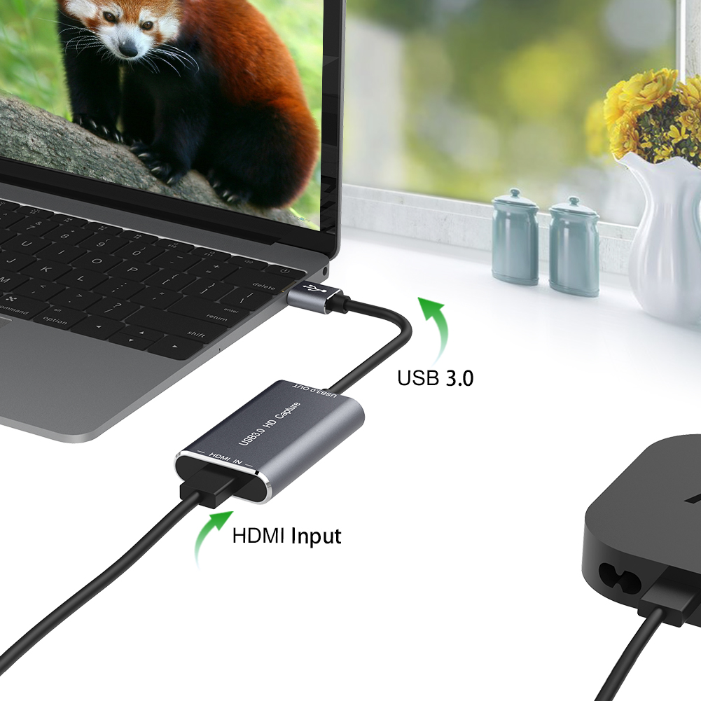 Ноутбук видео Запись карты HDMI в 1080p USB3.0 карты захвата