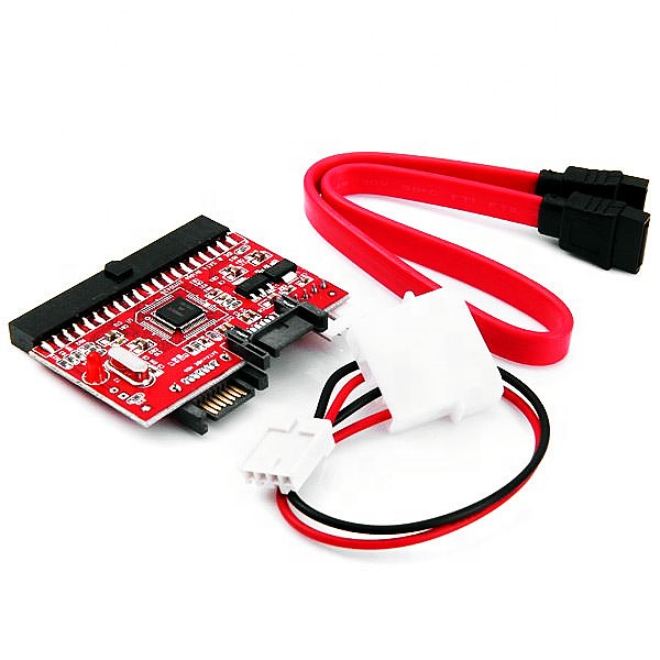 Высококачественный преобразователь/адаптер IDE на SATA/ SATA на IDE 40Pin в наличии