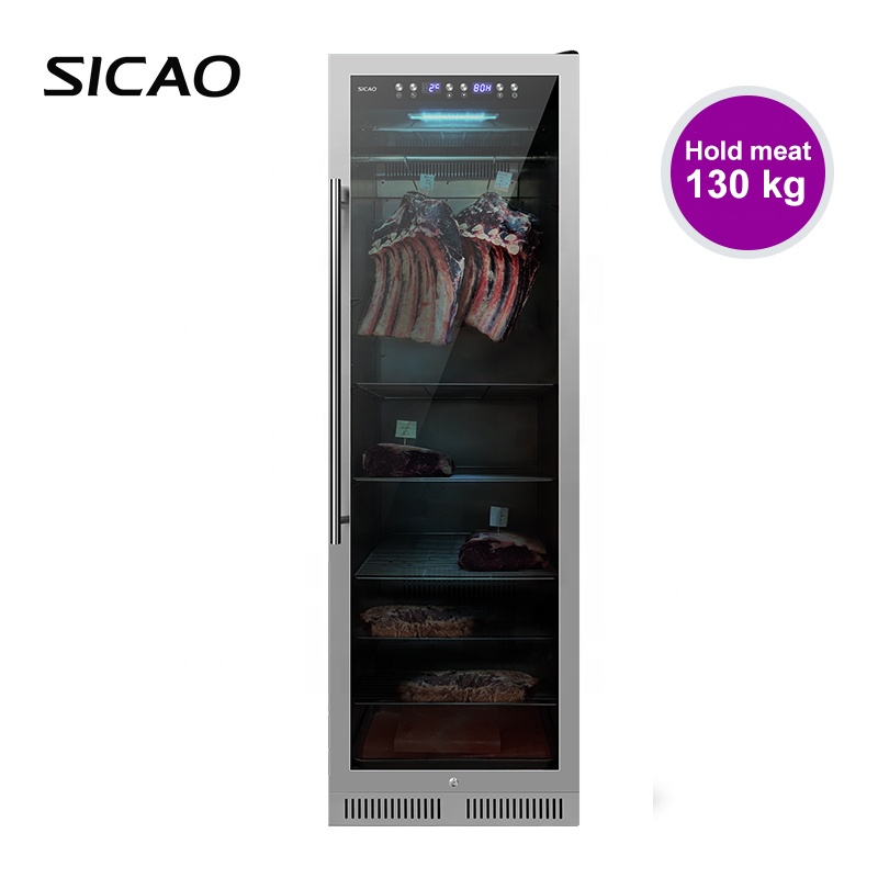 SICAO колбасы буфетно-кухонное оборудование стейк мини сухой возраста кулер говядина машин мясной колбасы сухой возрастной шкафа