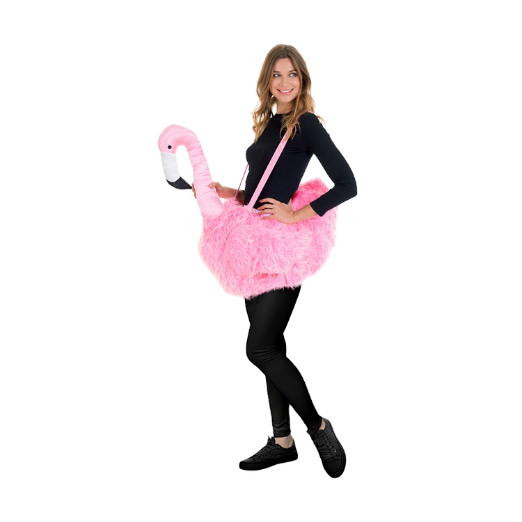 Adults Party Costumes Pink Flamingo Women Halloween Costume for Adults
