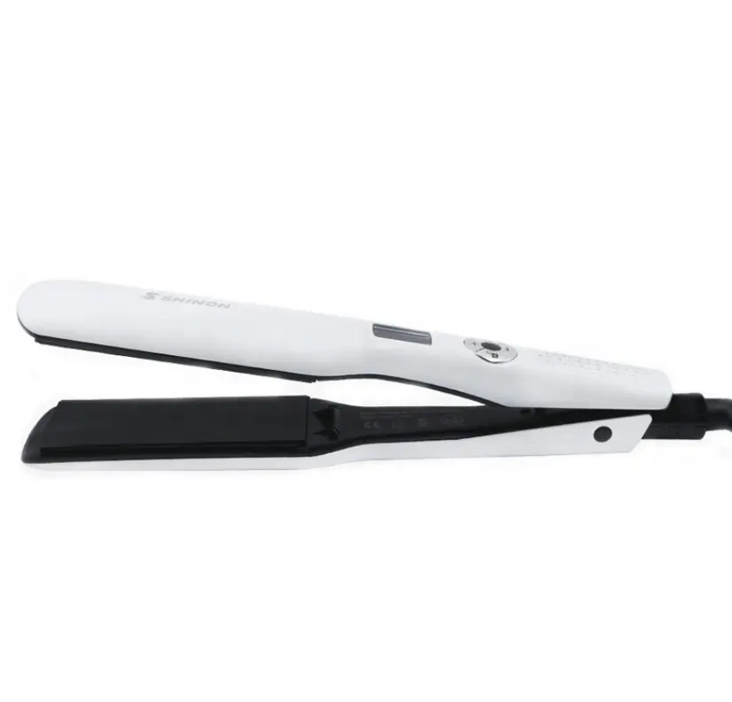 Factory Custom Steam Flat Iron Curler OEM Customize Mini Ceramic Steam Hair Straightener