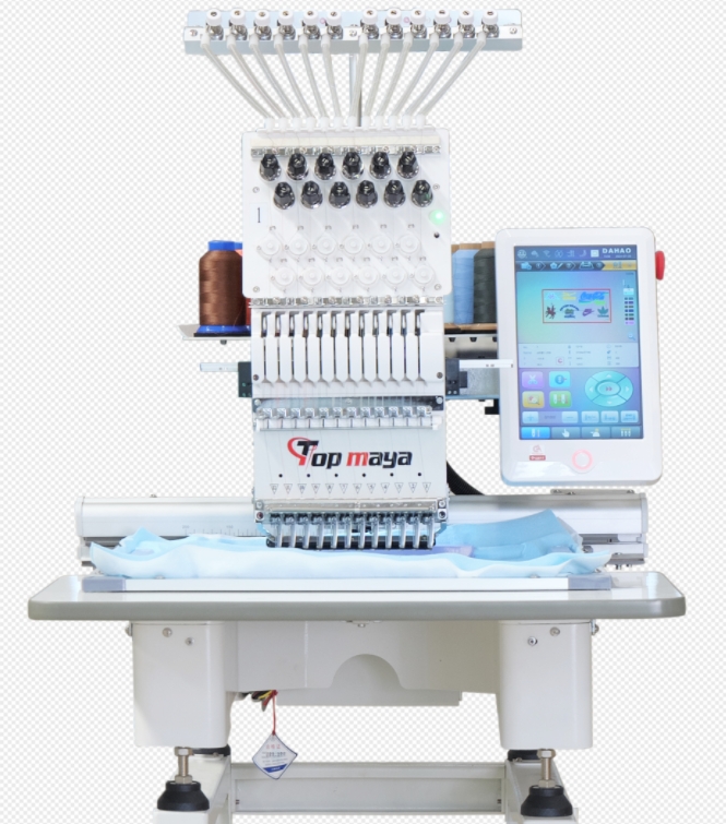 MAYA High quality home used computerized Embroidery Machine high speed 12/ 15needles
