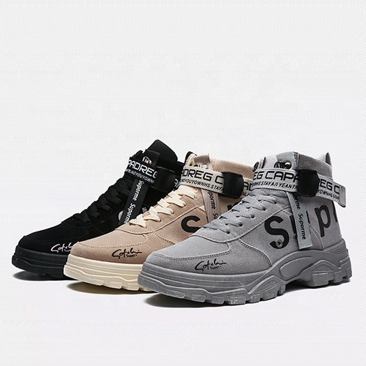 Comfortable New Durable Quality High Top Winter Mens Casual Boots For Man