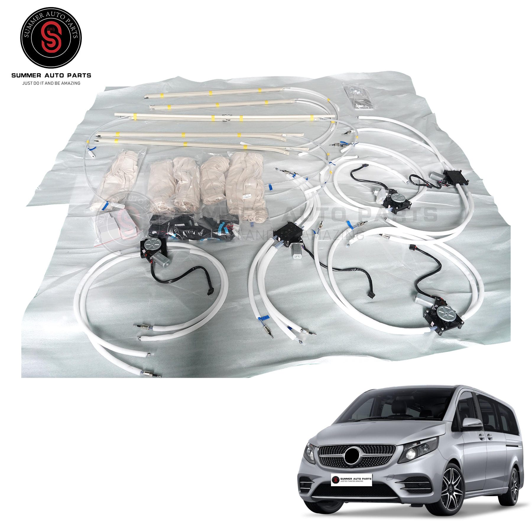 MPV Special curtain for commercial vehicle modification and special vehicle, automobile sunshade curtain