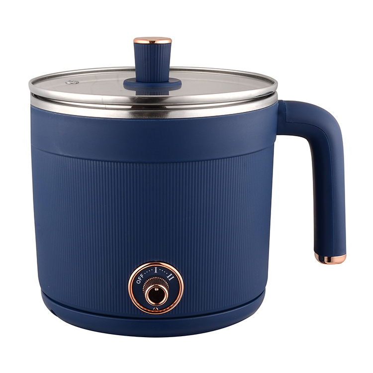 Factory Wholesale Family 1.5L New Plastic Pp Mini Multi-Function Electric Cooking Hot Pot