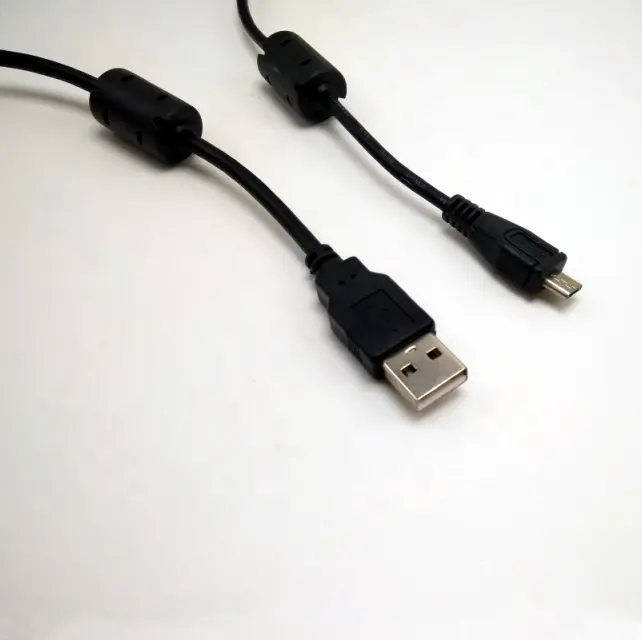 Factory original high quality micro usb cable for android Mobile phone with two ferrites