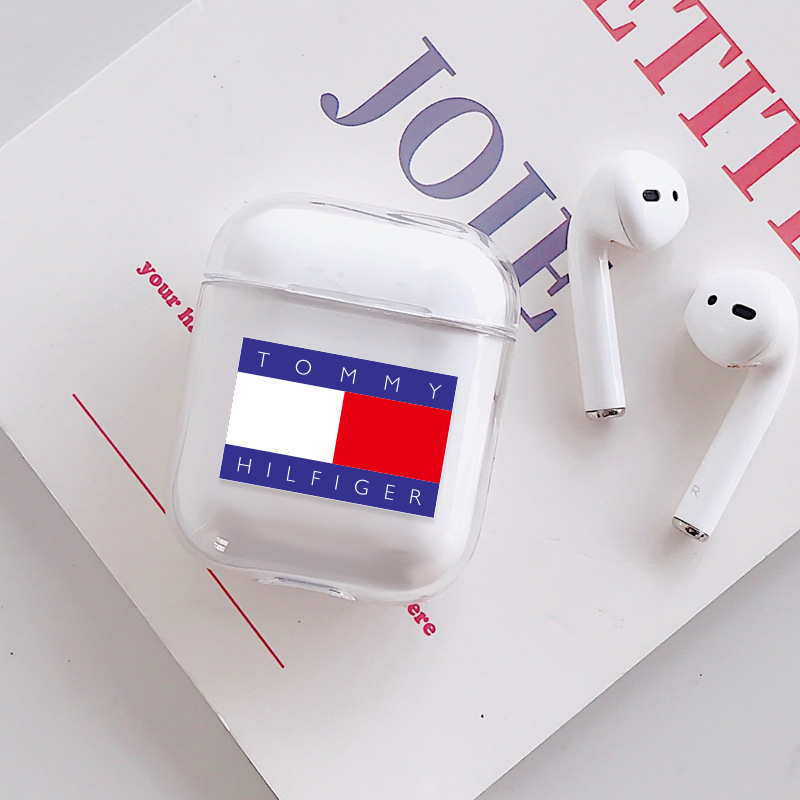 Изготовленный На Заказ Прозрачный Жесткий ПК прозрачный корпус Airpod чехол для наушников Аксессуары для Apple Airpods чехол