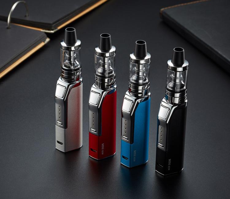 Hot selling 1.8ml kit electronic cigarettes rechargeable vape 400mAh vaporizer pen getting started Kit 80W