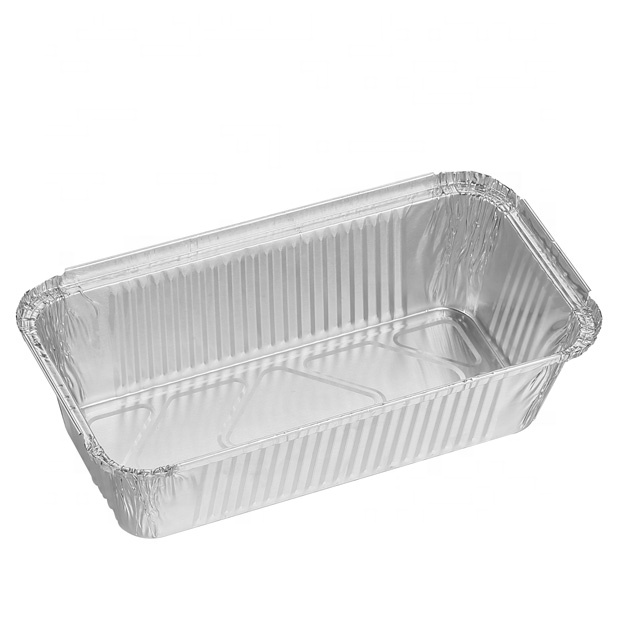 Takeaway 22x11x5 см, нет 6a 1.5lb 670 мл 1067 контейнеры для хранения фаст-фуд забирать Алюминий фольга еда контейнер REC22125I