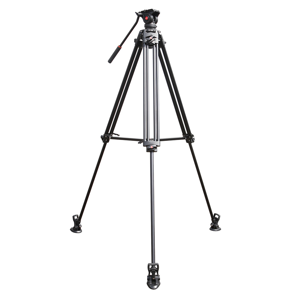Viltrox VX-18M 1.88m Aluminum Professional Heavy Duty Video Camcorder Tripod with Fluid Head Carry Bag for Camera DV