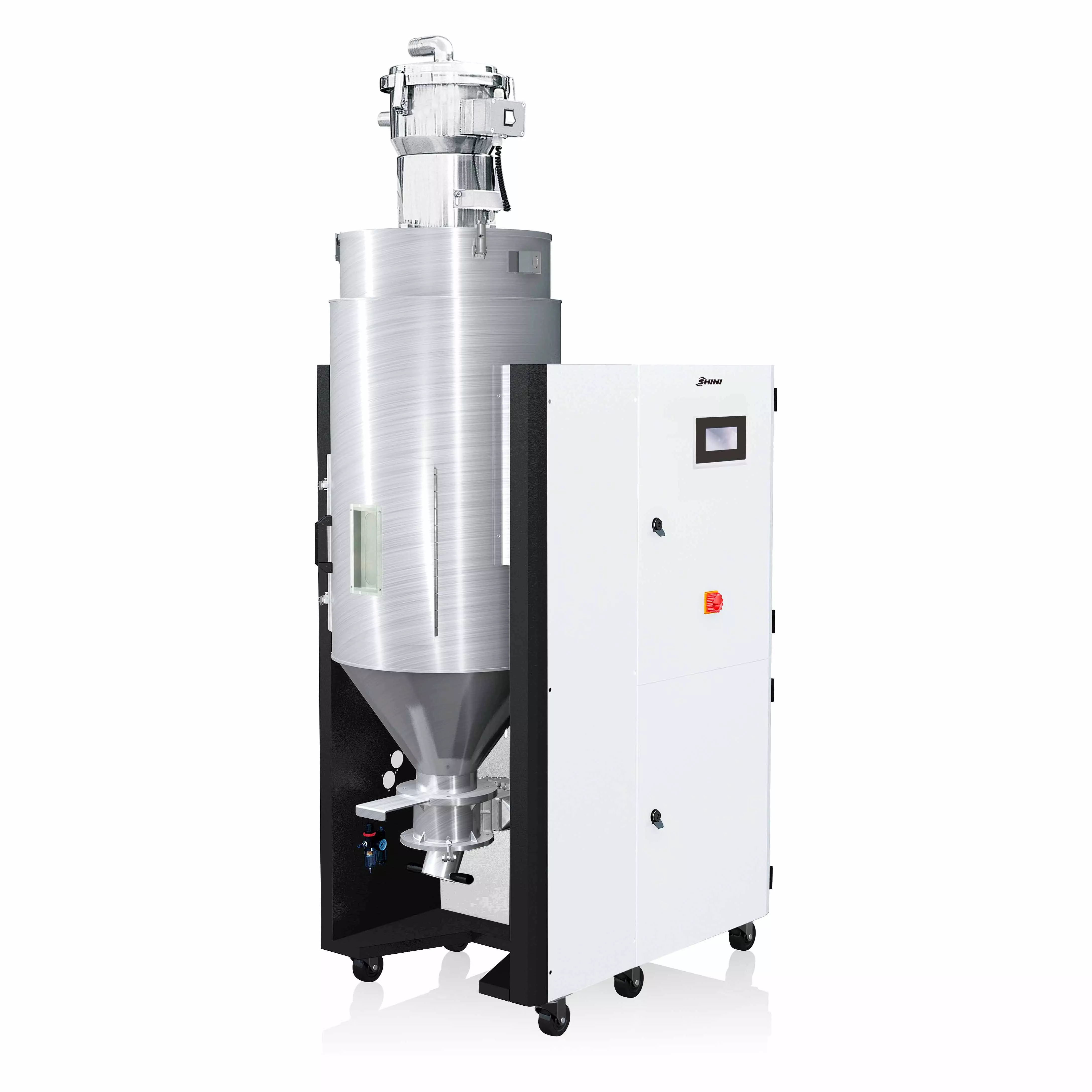 Shini SCD-230U/120 ч осушительная осушитель с автоматическим погрузчиком для полимерных/секадных осушителей