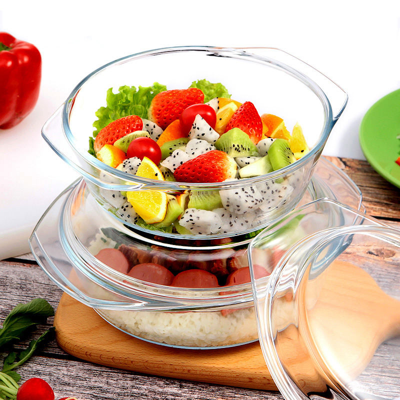Oven Basics Glass Baking Dishes and Instant Noodle Bowl and Dishwasher Safe
