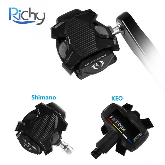 Richy Hot Sale Bicycle Pedals Self-locking Clips Road Cycling Spd And Look Keo Systems Bike Pedal Cleat