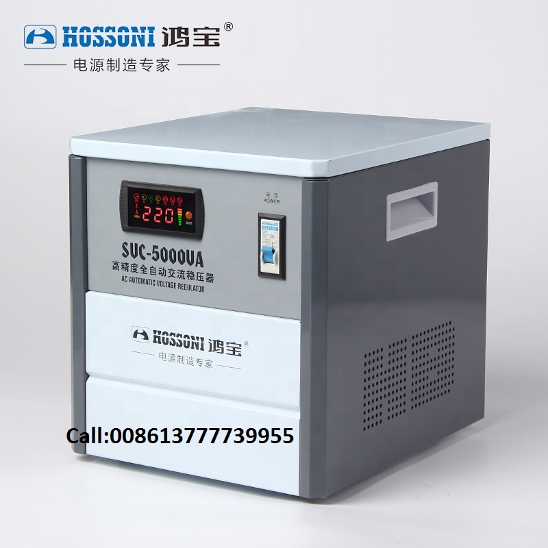 Автоматический регулятор напряжения, SVC-N5000VA/5KVA,5.5KVA, высокое качество, чистая медь, 220V/110V