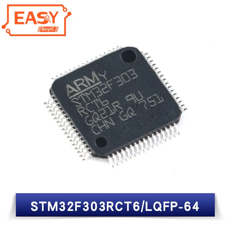 STM32F303RCT6 MCU 64LQFP Integrated Circuits 32 Microcontrolle Chips ARM Cortex-M3 LQFP-64