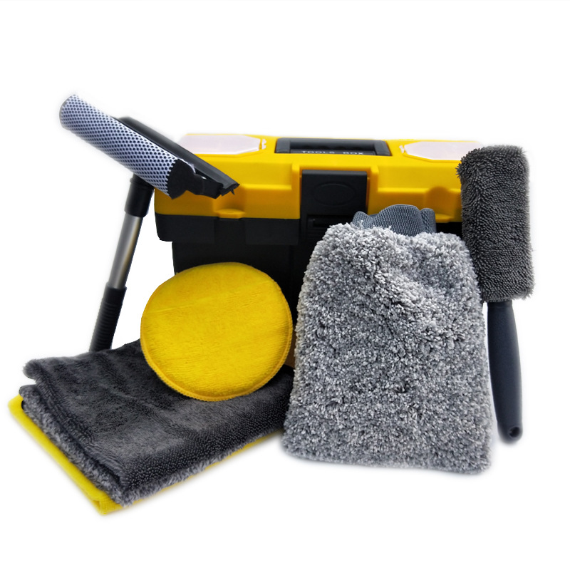 8pcs Car Cleaning Washing Tools Kit Auto Care Tools Set Car Washing Tools Kit