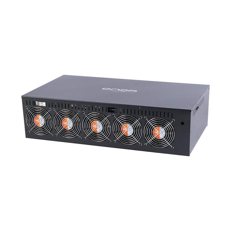 Высокоэффективный чехол для графического процессора 8 GPU 3090 3080 3300W 70 мм чехол для сервера