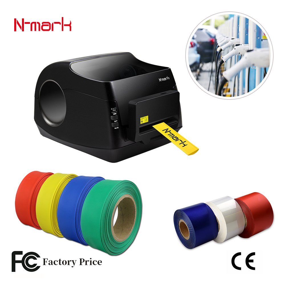 N-mark New Design hot sale Shrink Sleeves For Wire and Cable Identification printer