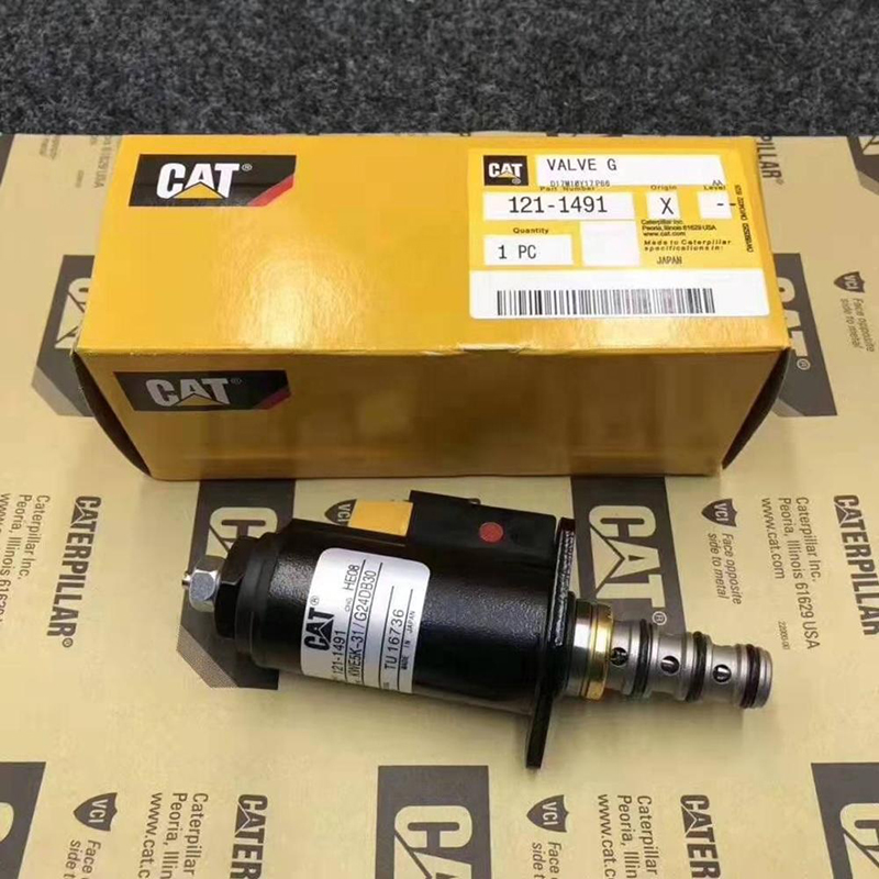 E320B E320C E320D Excavator Hydraulic Pump Solenoid Valve 121-1491 For Caterpillar CAT 1211491