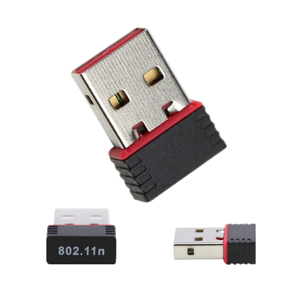 Беспроводной мини USB Wifi адаптер 802.11N 150 Мбит/с USB2.0 приемник сетевая карта для настольного ноутбука Windows MAC