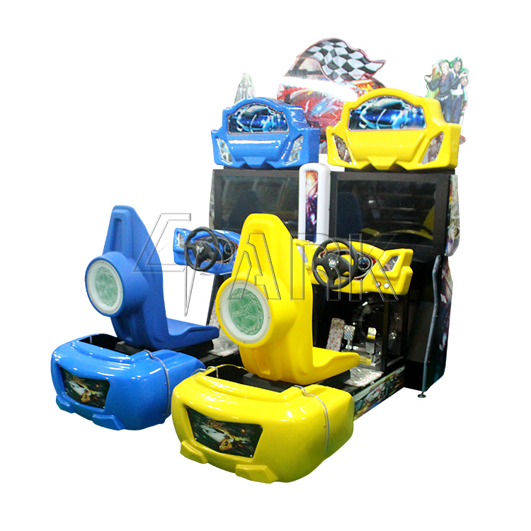 Big Game center amusement racing car game machine coin operated car simulator video juegos