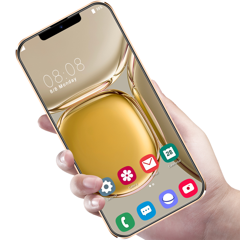 5G Smartphone i13 Pro Max 6.7-inch 12+512GB 13+32MP 10 Core Mobile Phones Android Dual SIM Beauty Camera Cellphone