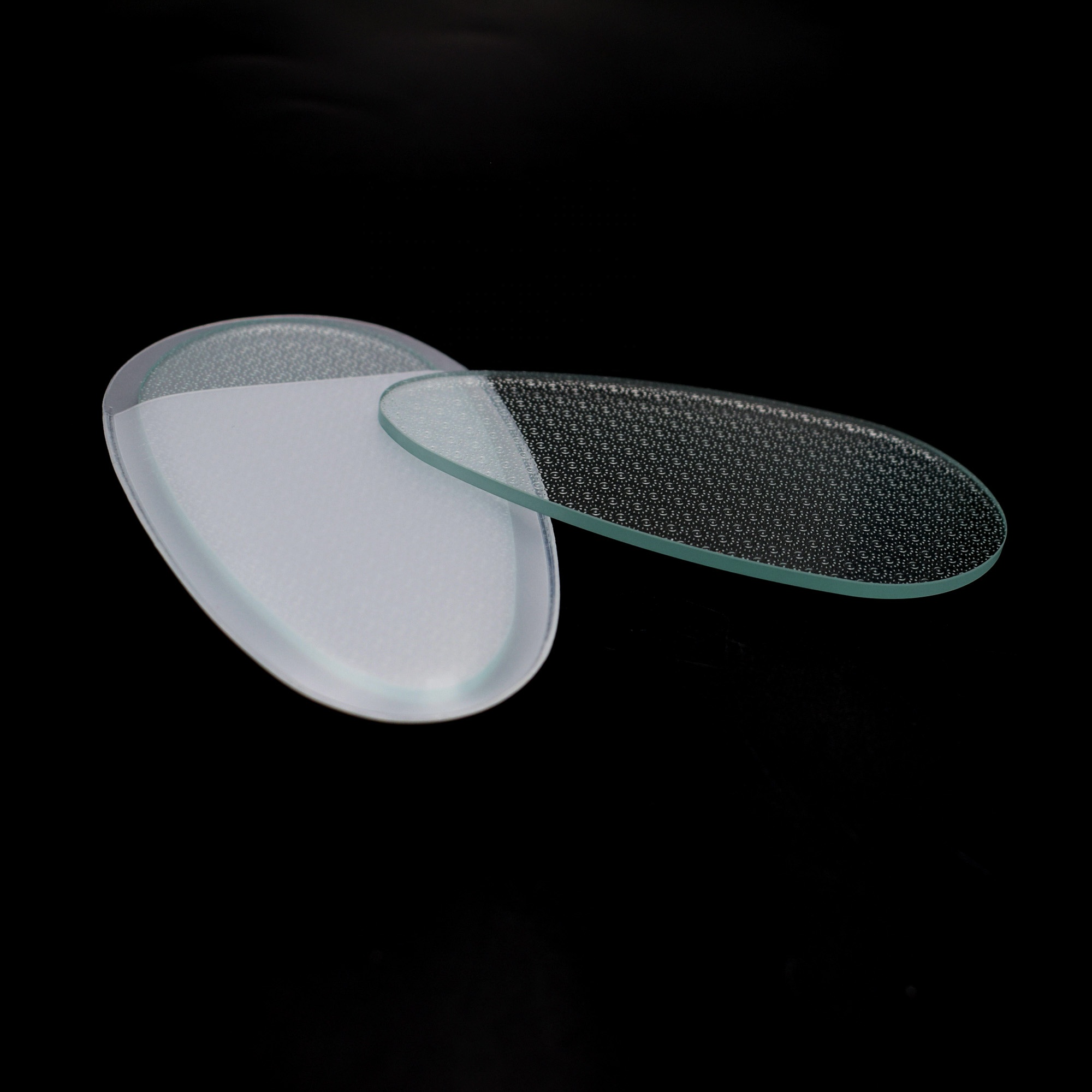 Nano-glass foot file to remove dead skin and calluses
