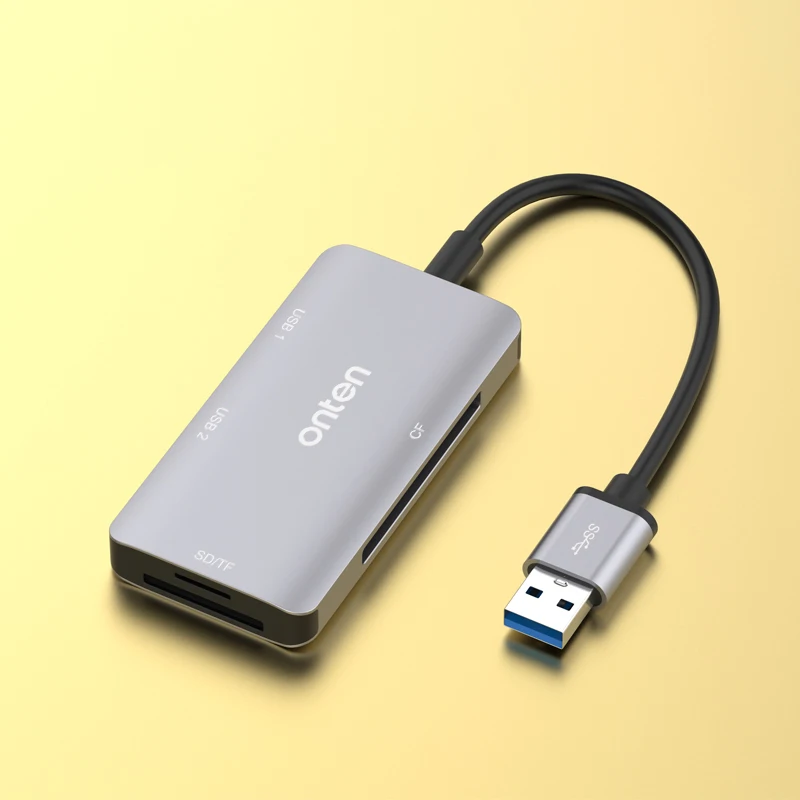 Многополосный usb-концентратор для мобильного телефона Smart PD с кардридером