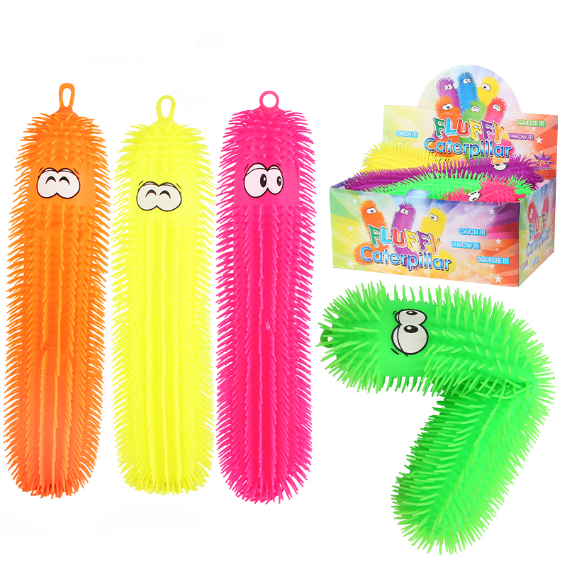 Wholesale 22-inch expandable anti Stress TPR puffer ball soft stretchy toy for kids
