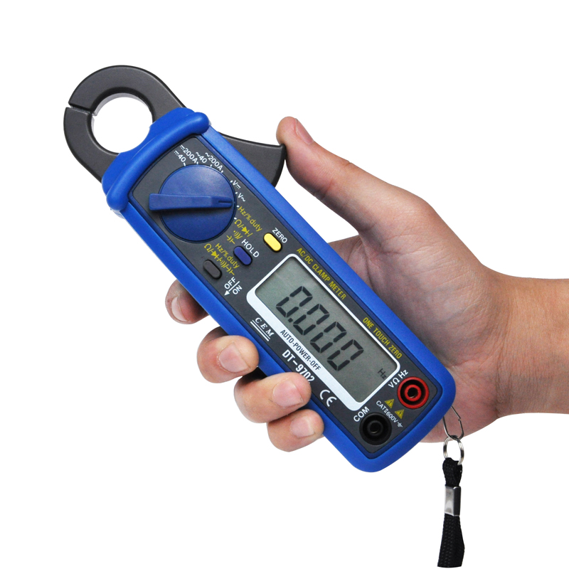 Dt-9701 AC/DC small current clamp table 10mA car leakage current tester