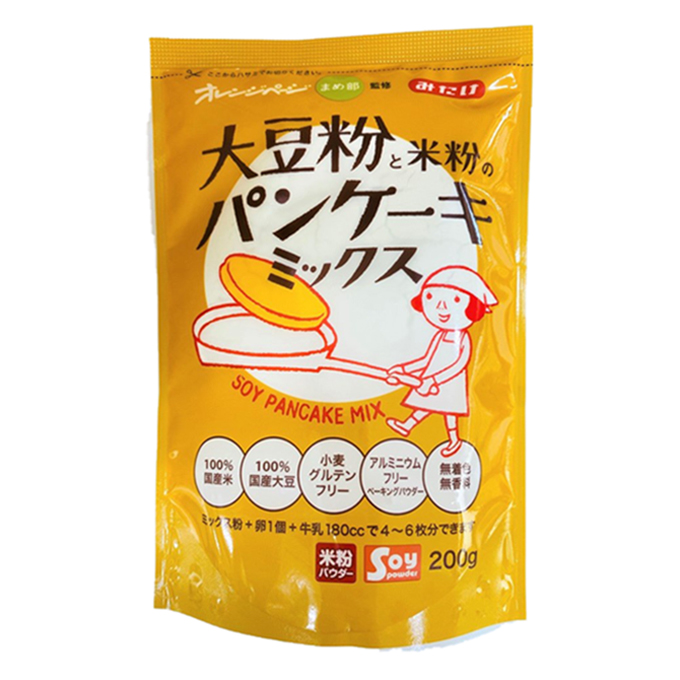 Non gluten wholesale Japanese meal soybean extract pancake powder