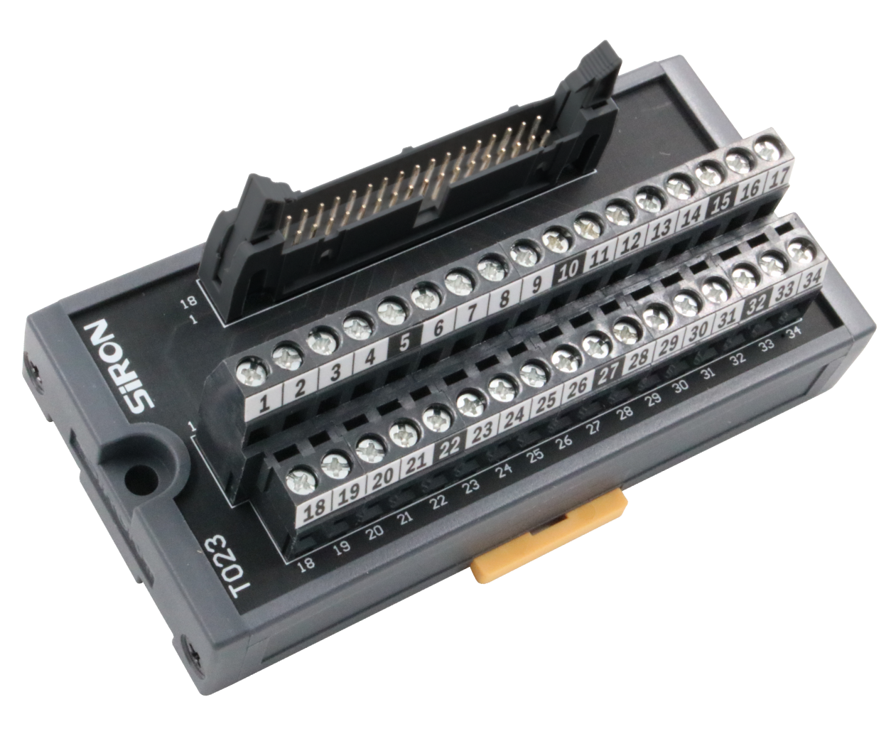 T023 PLC connection terminal with 34pin terminal block European universal terminal block