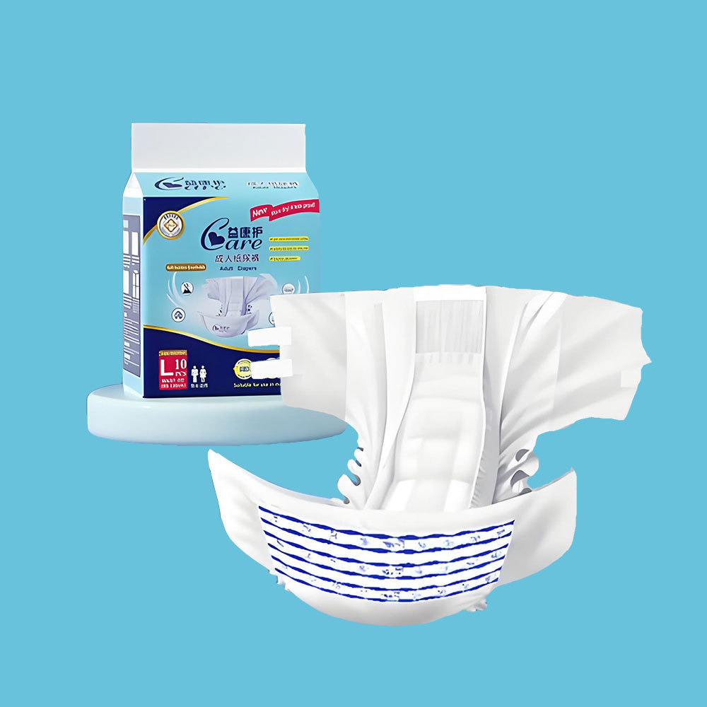 Free Samples of Organic Cotton Comfrey Wetting Tester Senior Nappy Adult Diapers Breathable and Wholesale for Women