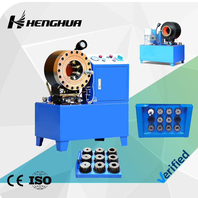 6 основных патентов DX68 DX69 1/4 "-2" шланг высокого давления трубы для жидкости под высоким давлением резиновый шланг гофрировочной машины из Китая шланговая прессовочная машина пресс инструменты