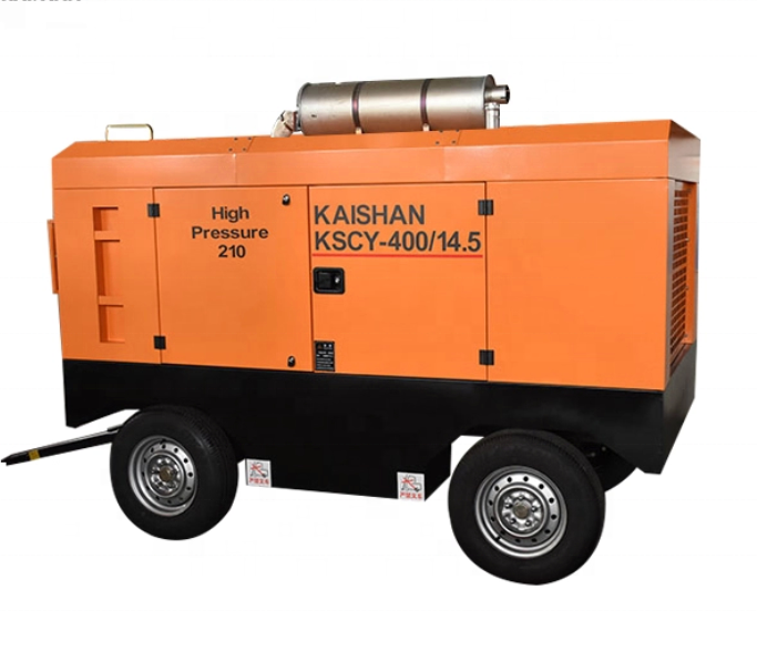 KAISHAN New KSCY-400/14,5 дизельный портативный винтовой компрессор de ar